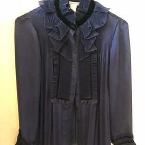 Authentic DVF Silk Blouse